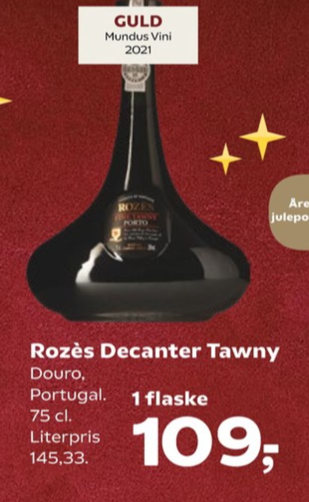 Rozés Fine Tawny Decanter, Portvin