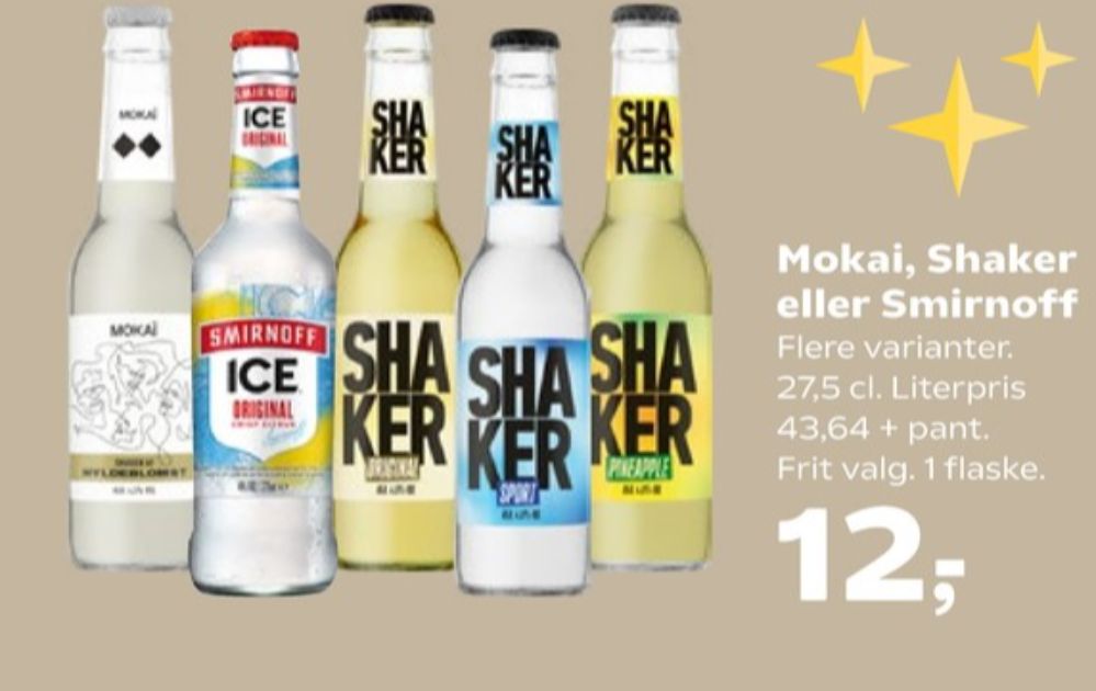 Shaker, Pineapple RTD