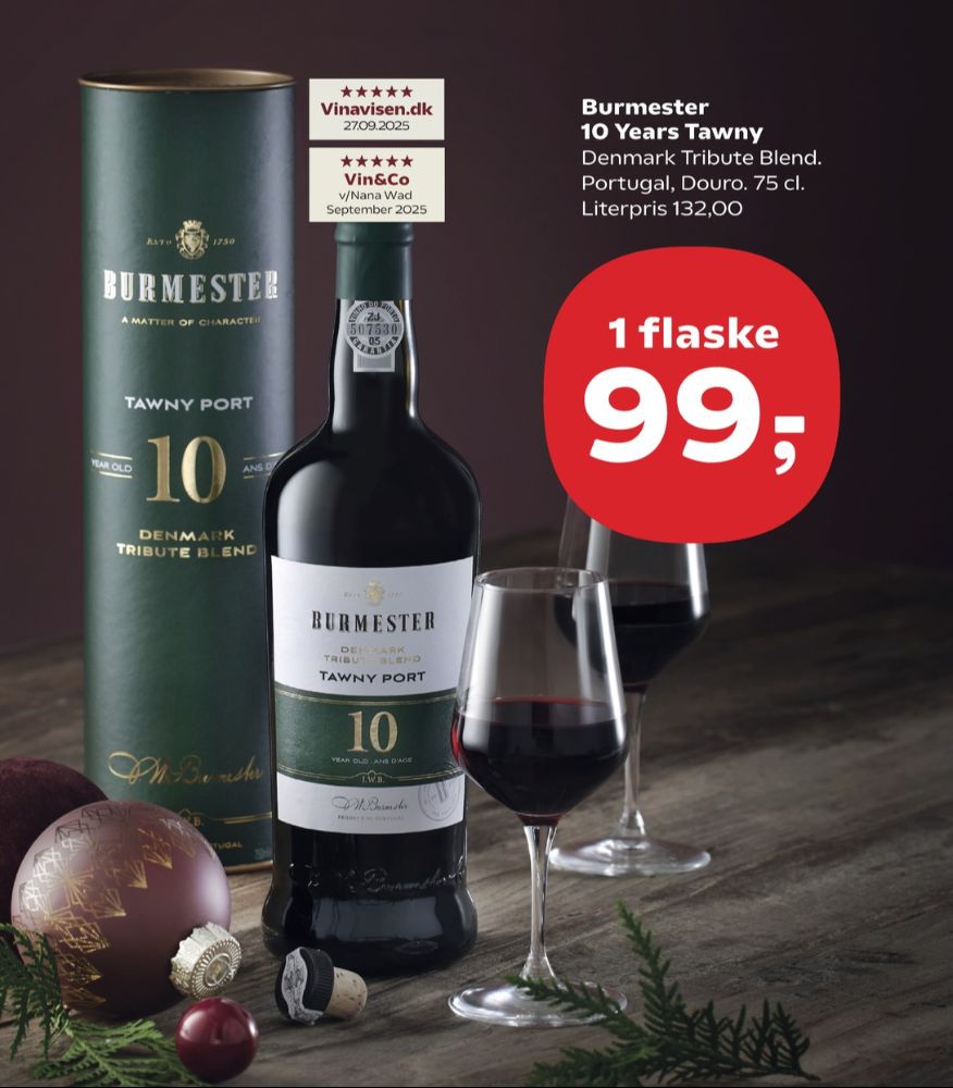 Burmester  10 YO Tawny, Portvin