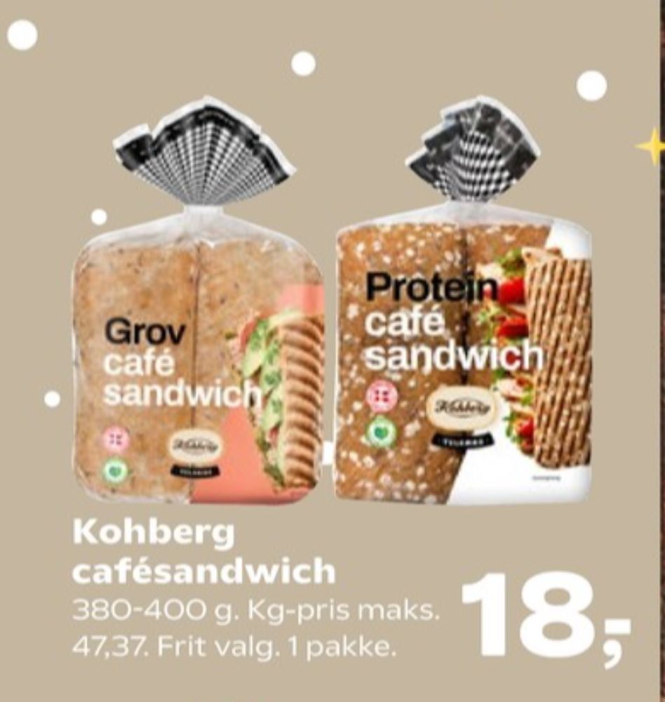 Kohberg, Cafe Sandwich Grov