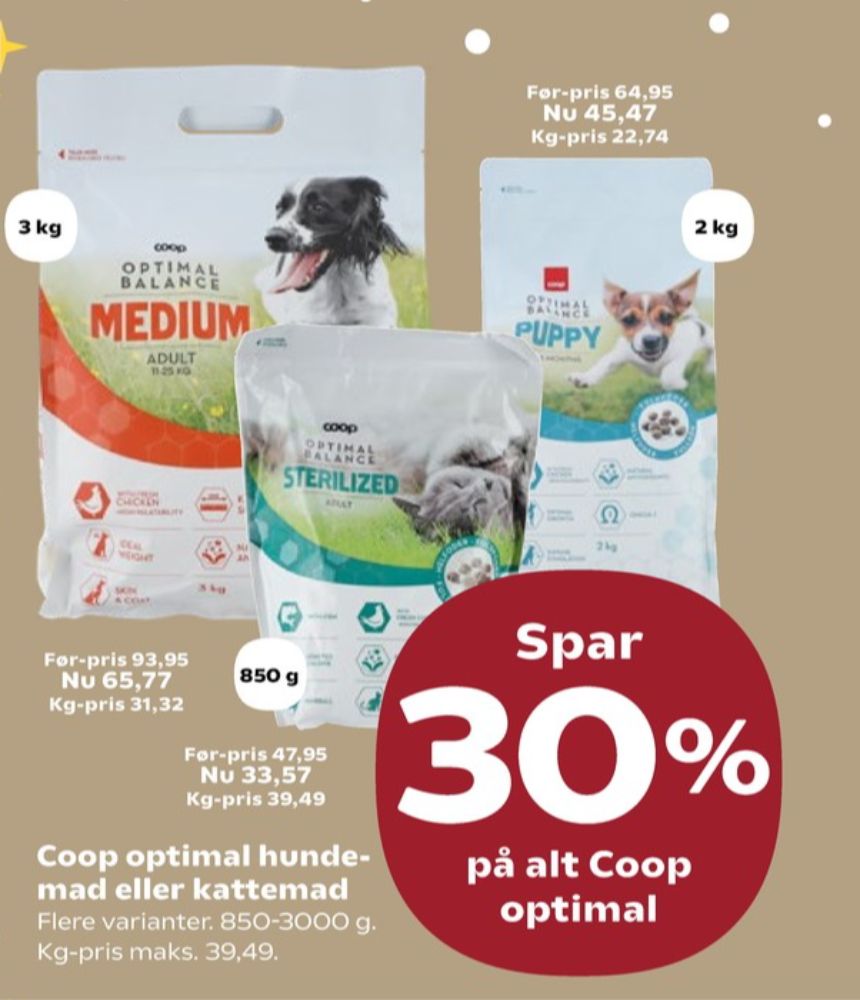 Coop, Hundefoder
