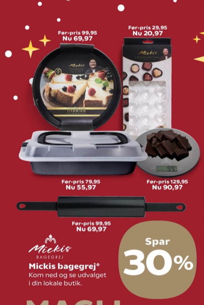 Mickis Bagegrej, Køkkenvægt