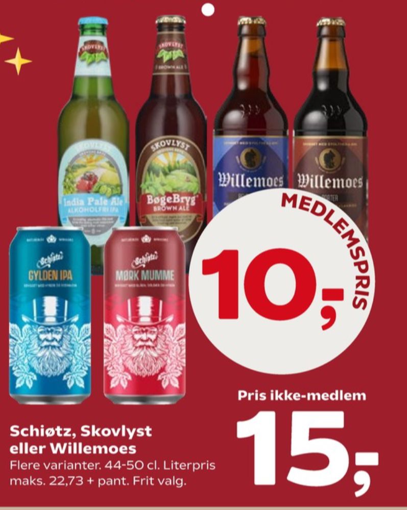 Willemoes Porter, Specialøl