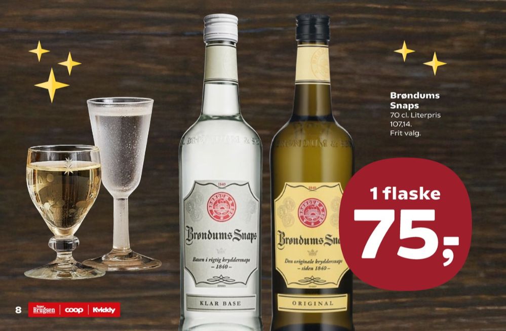 Brøndums  Original, Snaps