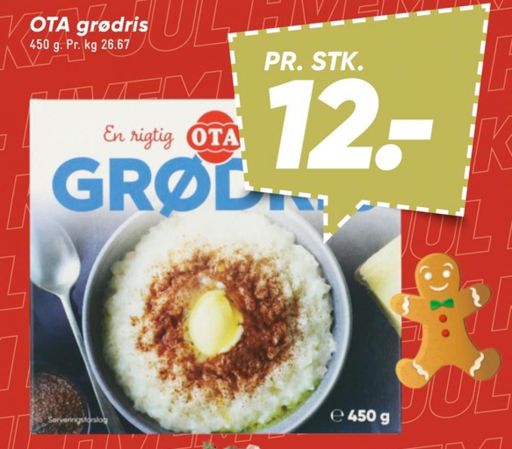 Ota, Grødris