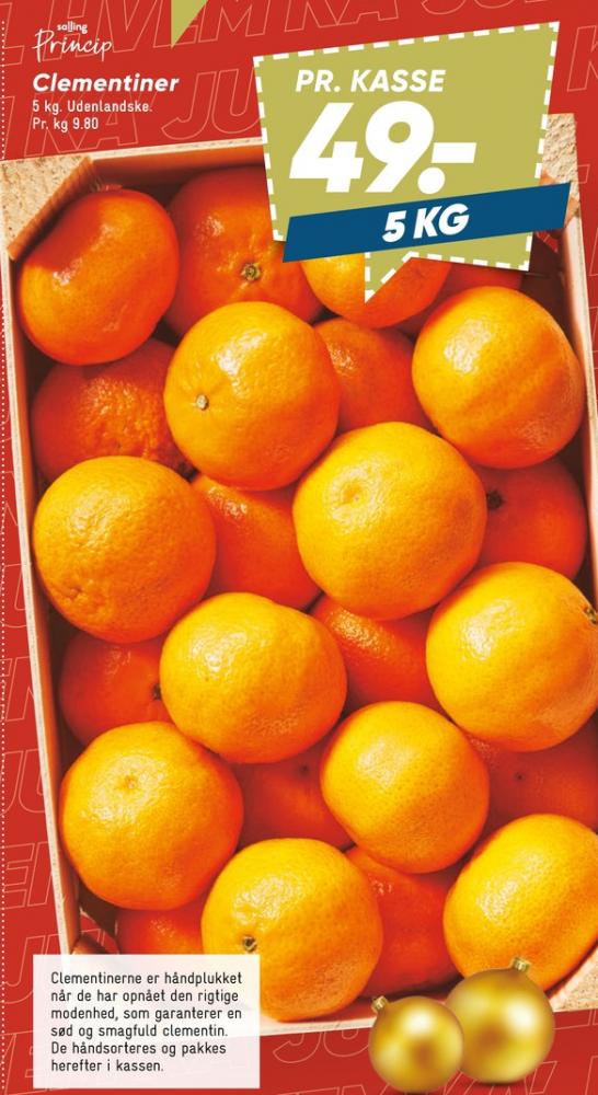 Salling Princip, Clementiner
