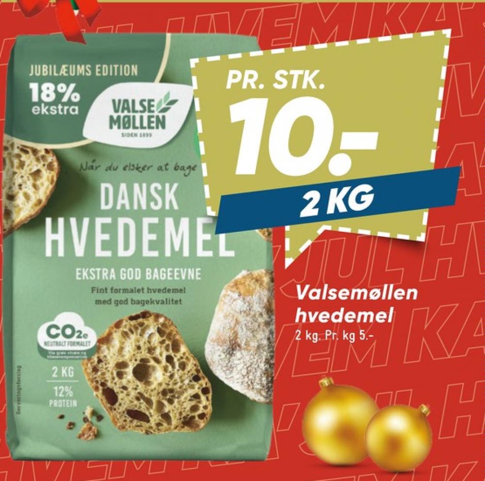 Valsemøllen, Hvedemel