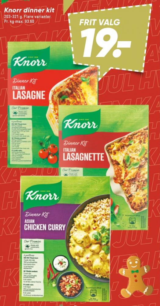 Knorr Dinner Kitt, Italian Lasagnette