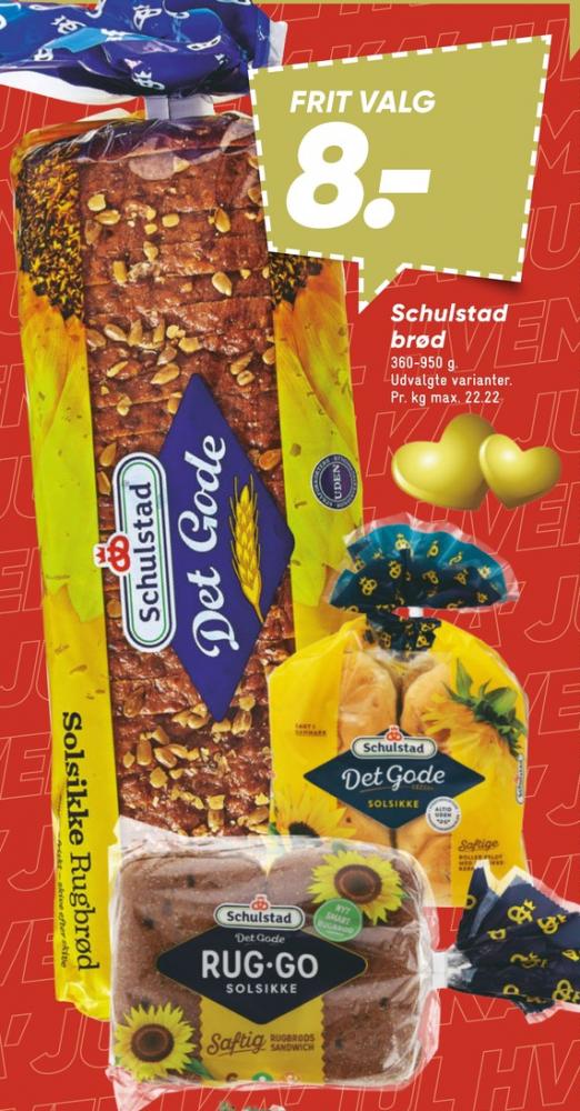 Schulstad Det Gode, Solsikkerugbrød