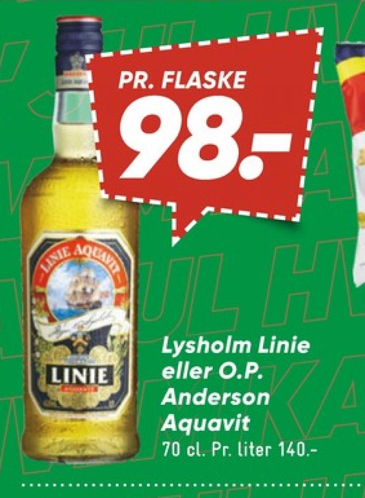 Lysholm Linie  Linie Aquavit , Akvavit