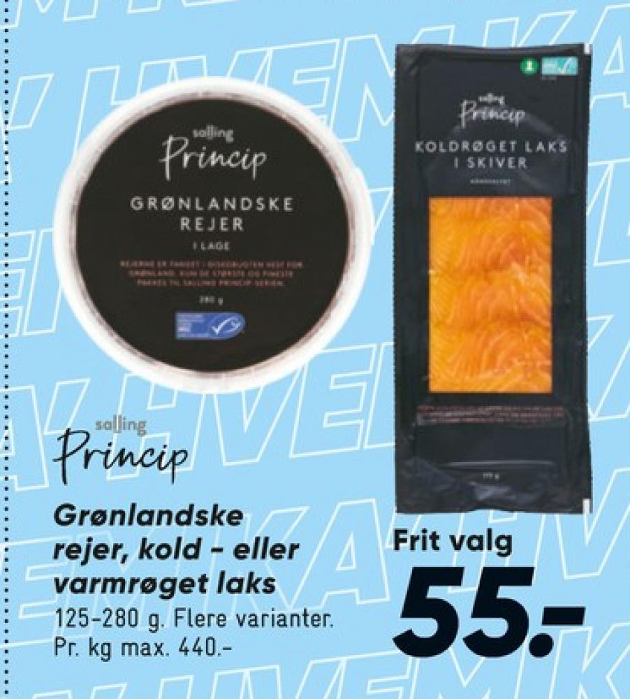 Salling Princip, Rejer