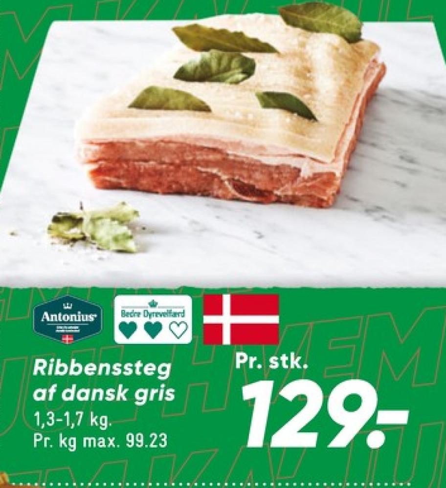 Antonius, Ribbensteg