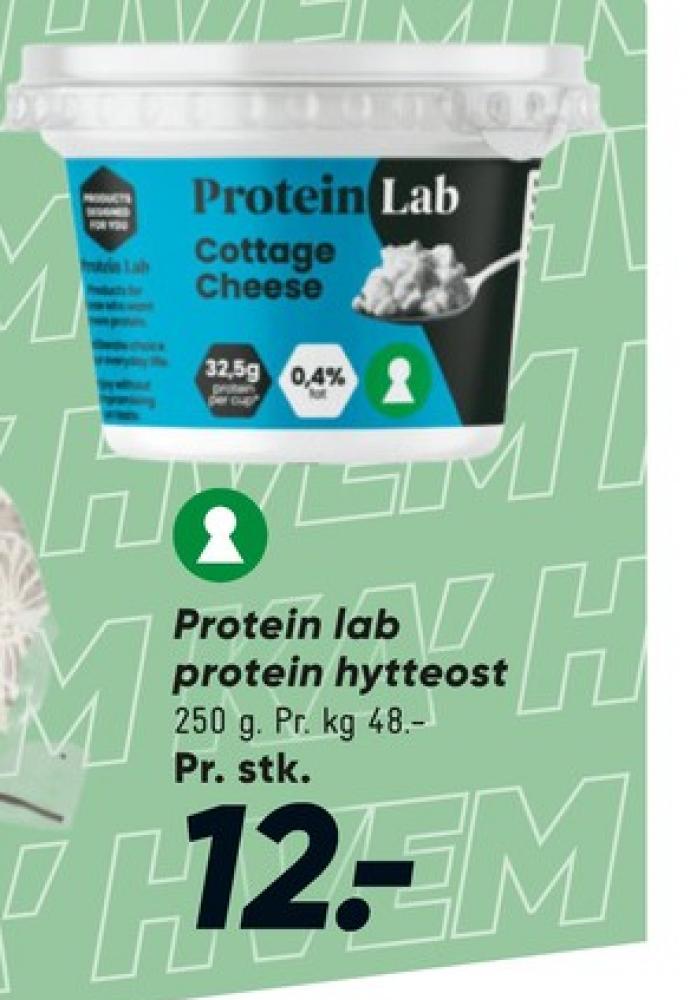 Protein Lab, Hytteost