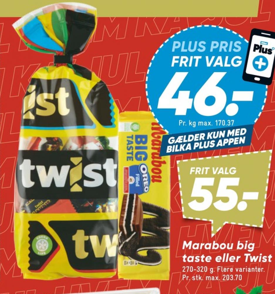 Marabou Oreo, Chokoladeplade 