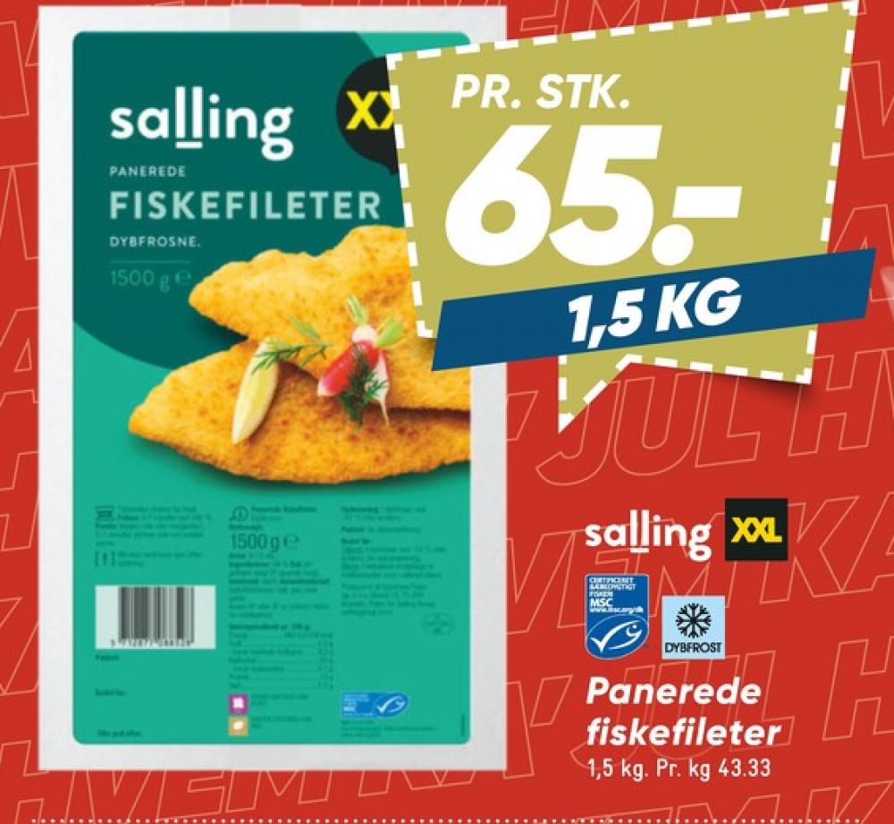 Salling, Fiskefileter