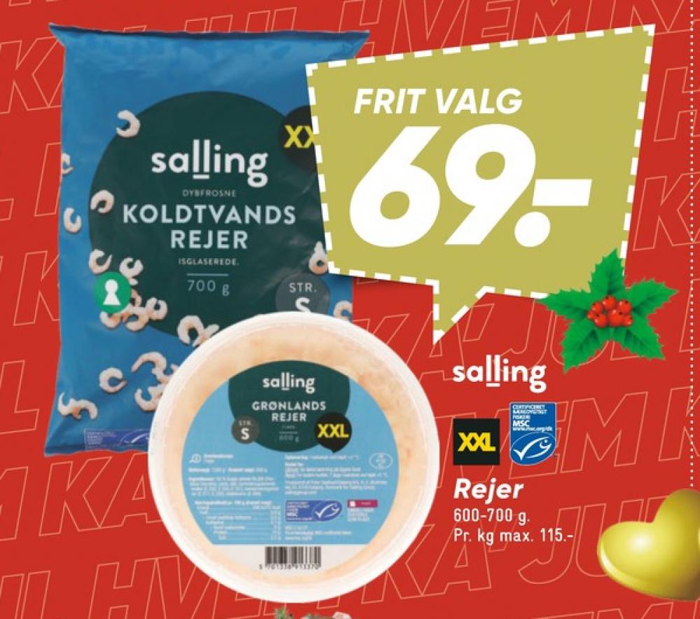 Salling Princip, Rejer