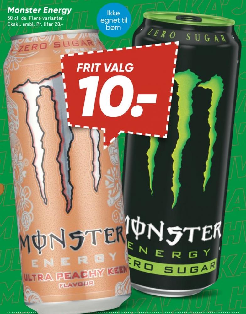 Monster Zero Sugar, Energidrik