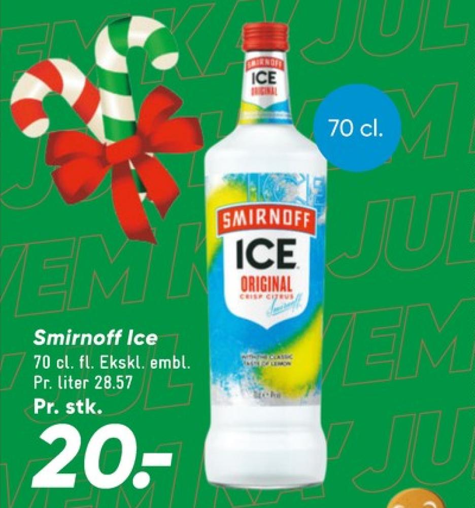 Smirnoff Ice Crisp Citrus, Vodka