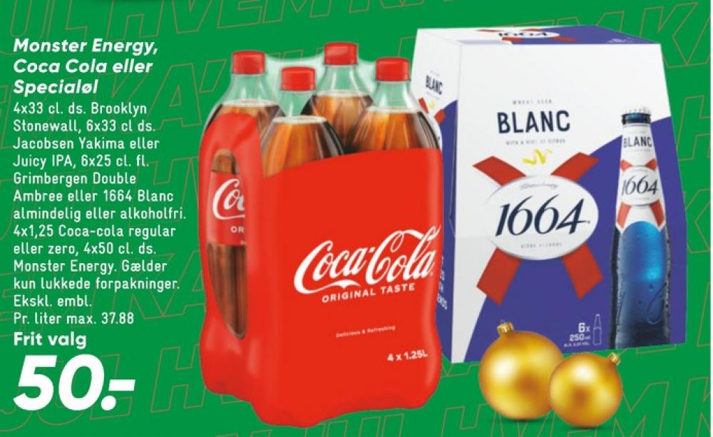 Monster Ultra Energy, Energidrik 4 pk.