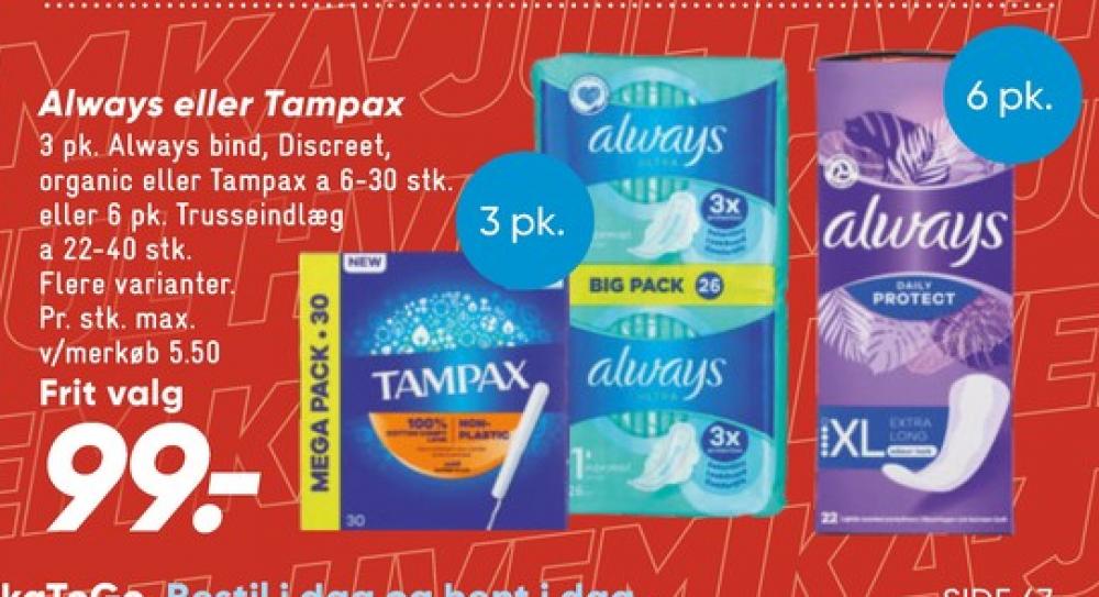 Always, Trusseindlæg