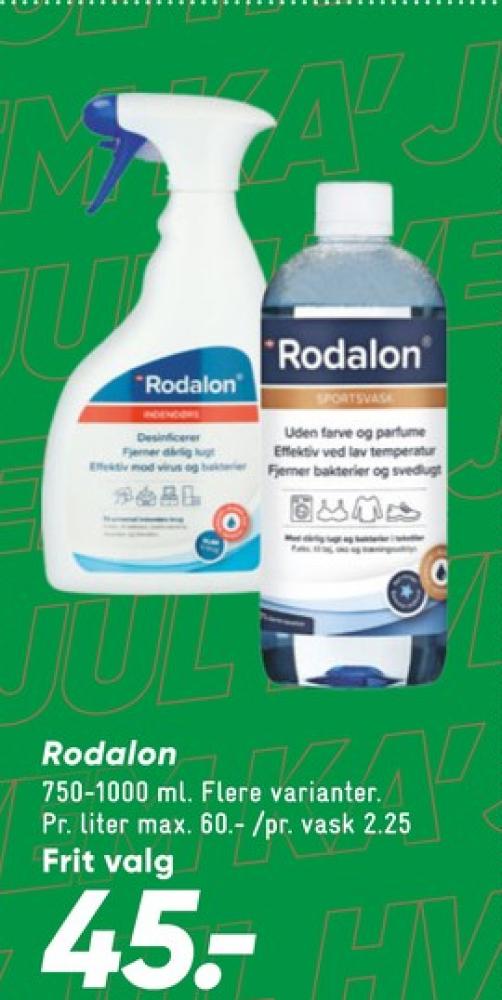 Rodalon, Rengøring - øvrige