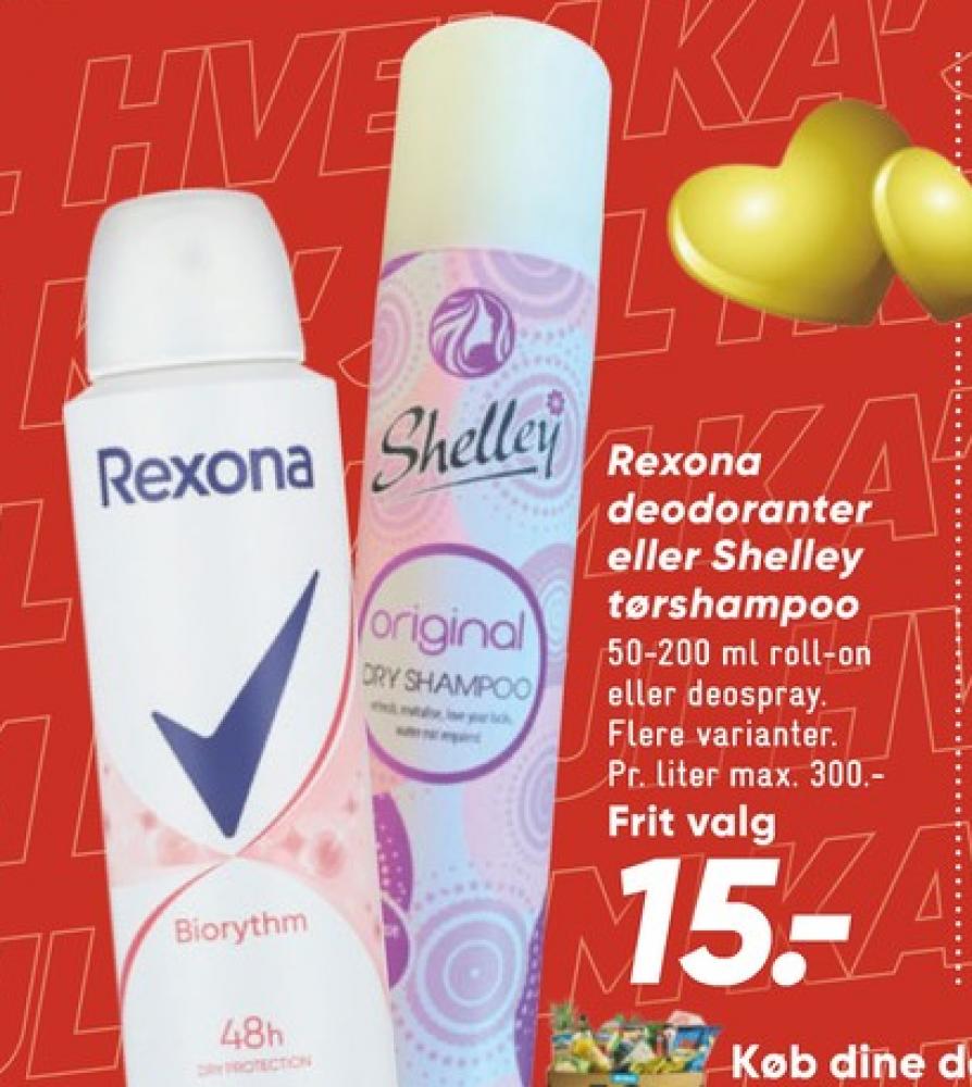 Shelley, Tørshampoo