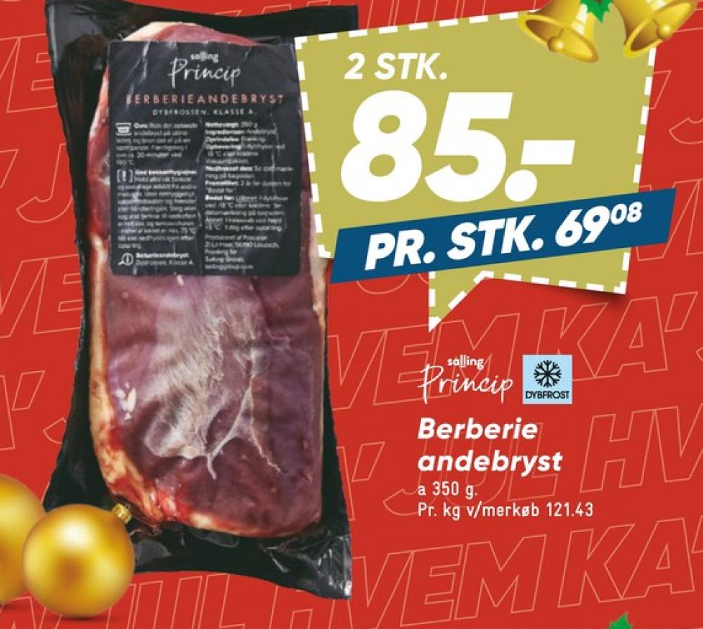 Salling Princip, Andebryst