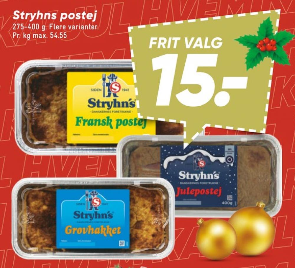 Stryhns Grovhakket, Leverpostej