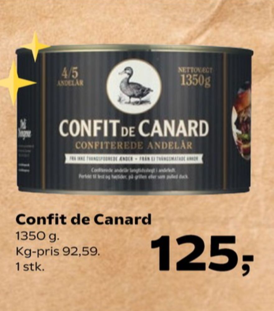 Sanmartins Gourmet, Confiterede Andelår