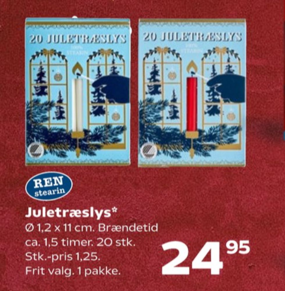 Juletræslys