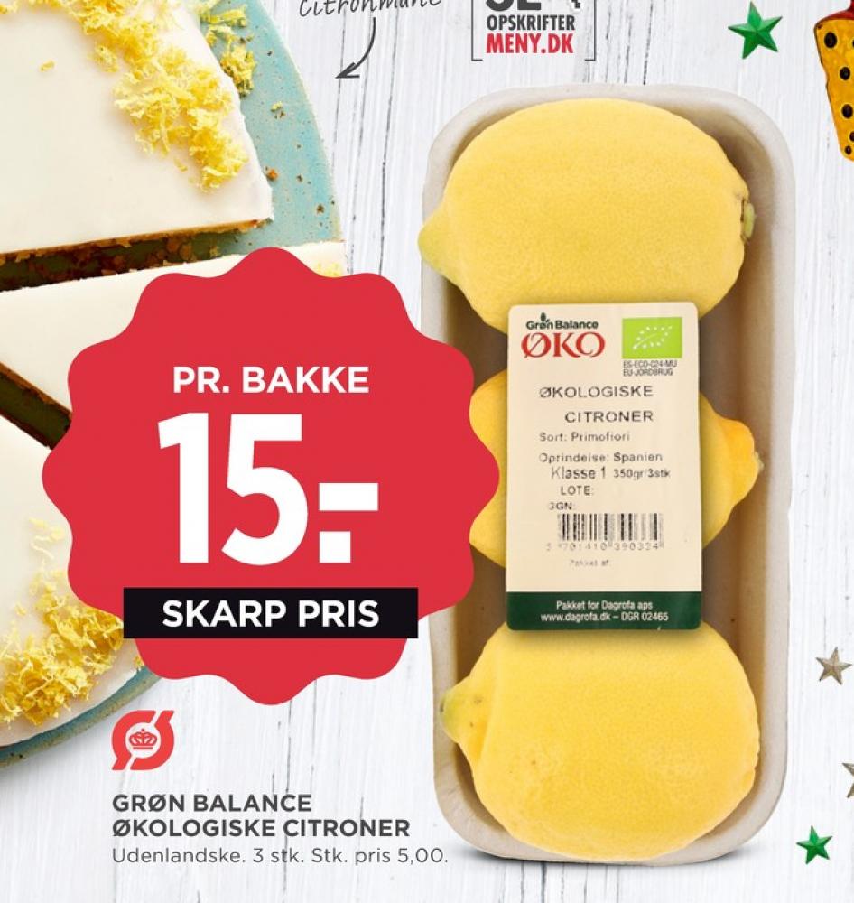 Grøn Balance, Citroner