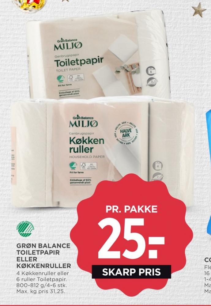 Grøn Balance, Toiletpapir