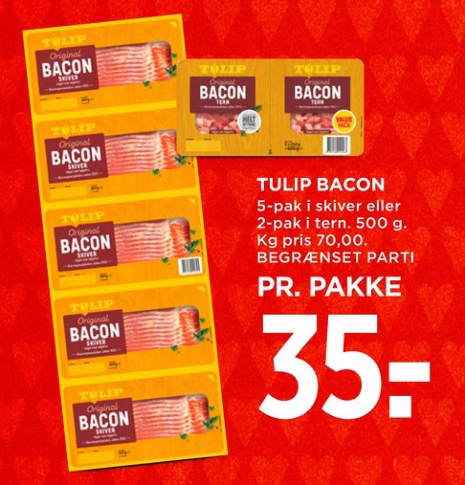 Tulip, Baconskiver