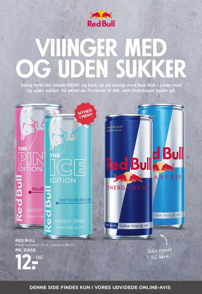 Red Bull The Ice Edition, Energidrik