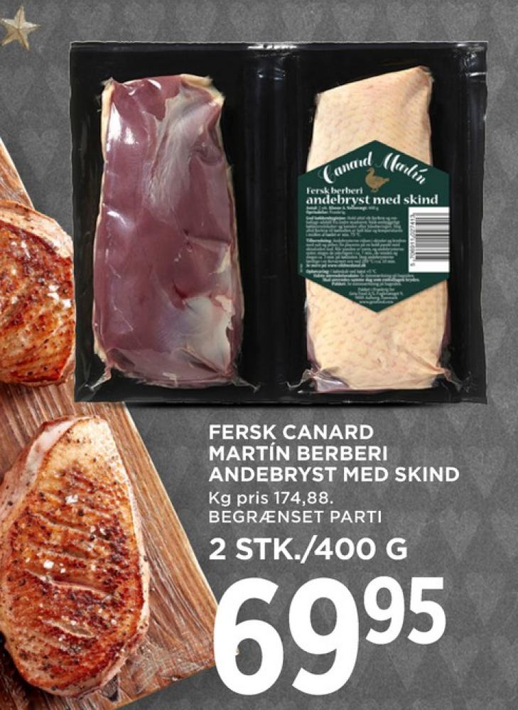 Canard Martin, Andebryst