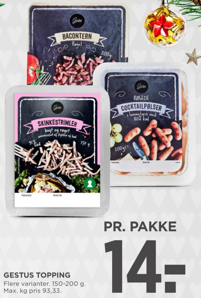 Gestus, Skinkestrimler