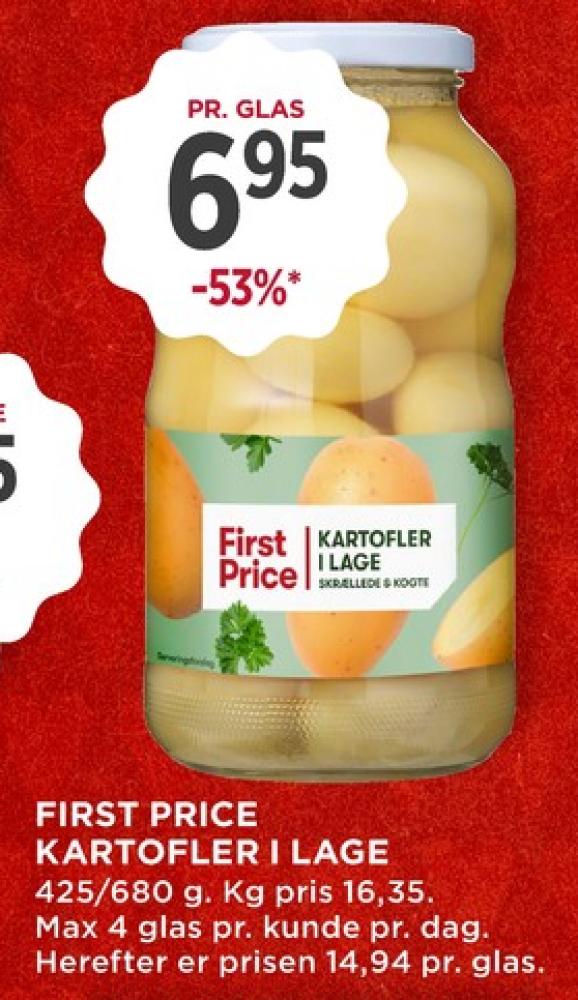 First Price, Kartofler