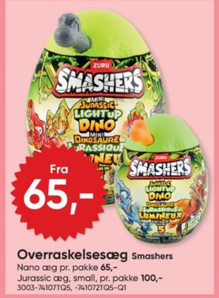 Smashers, Legetøj