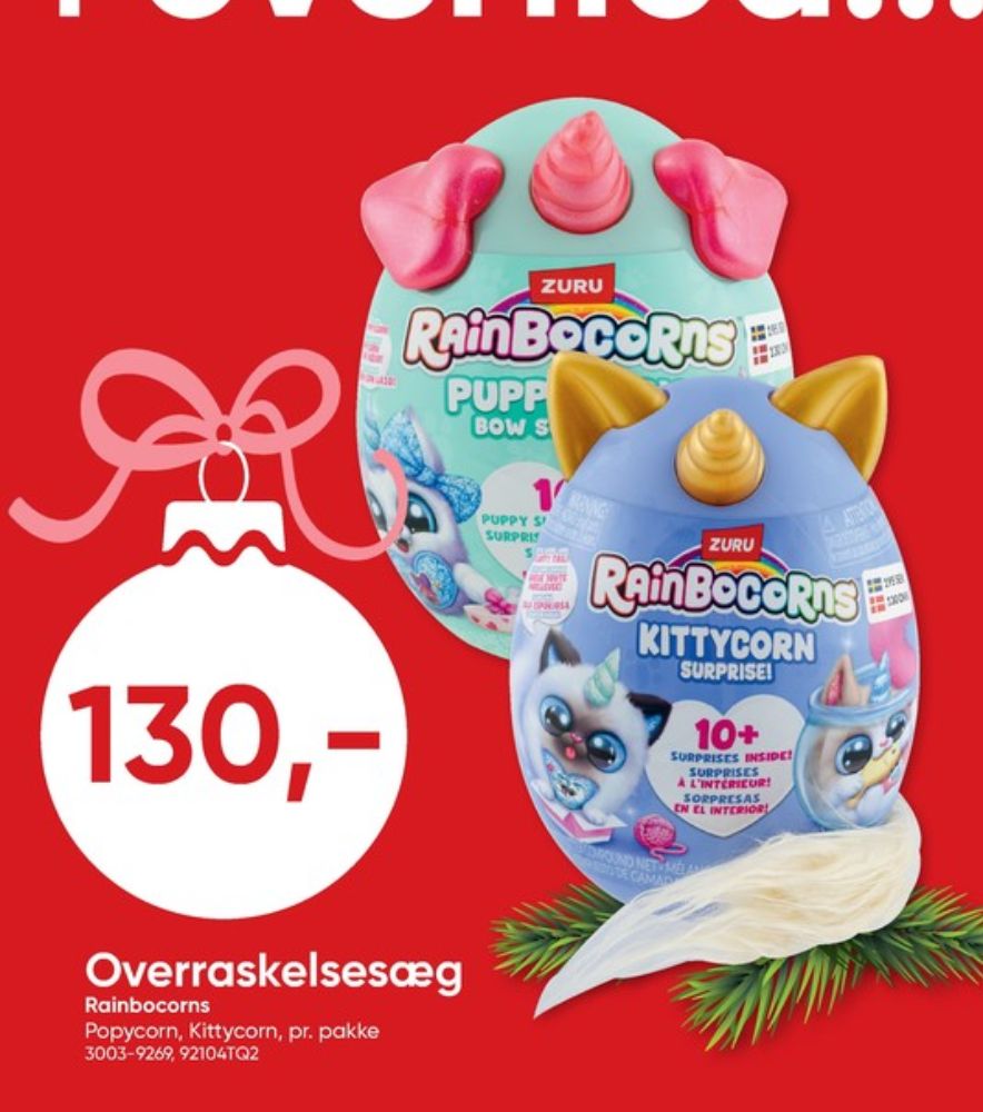 RainBoCorns, Interaktiv Legetøj