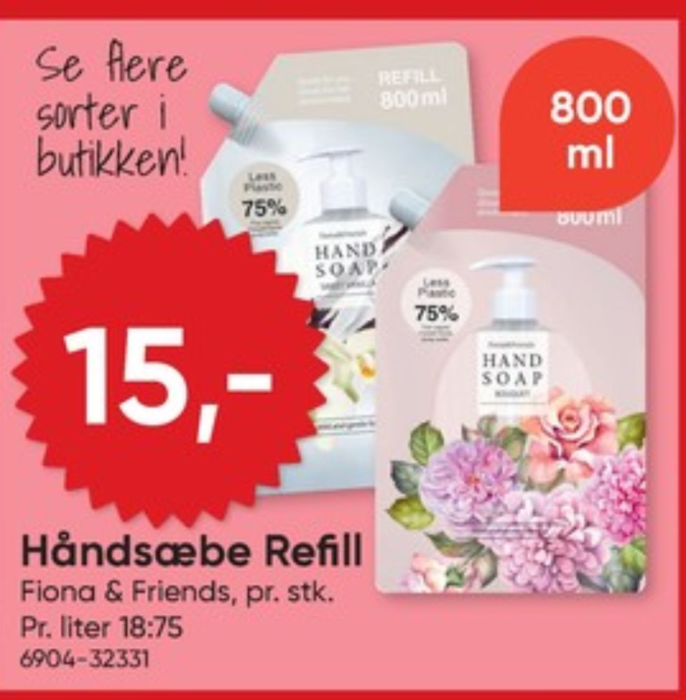 Fiona&Friends, Flydende sæbe