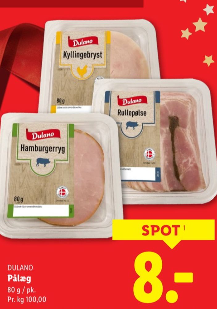 Dulano, Hamburgerryg