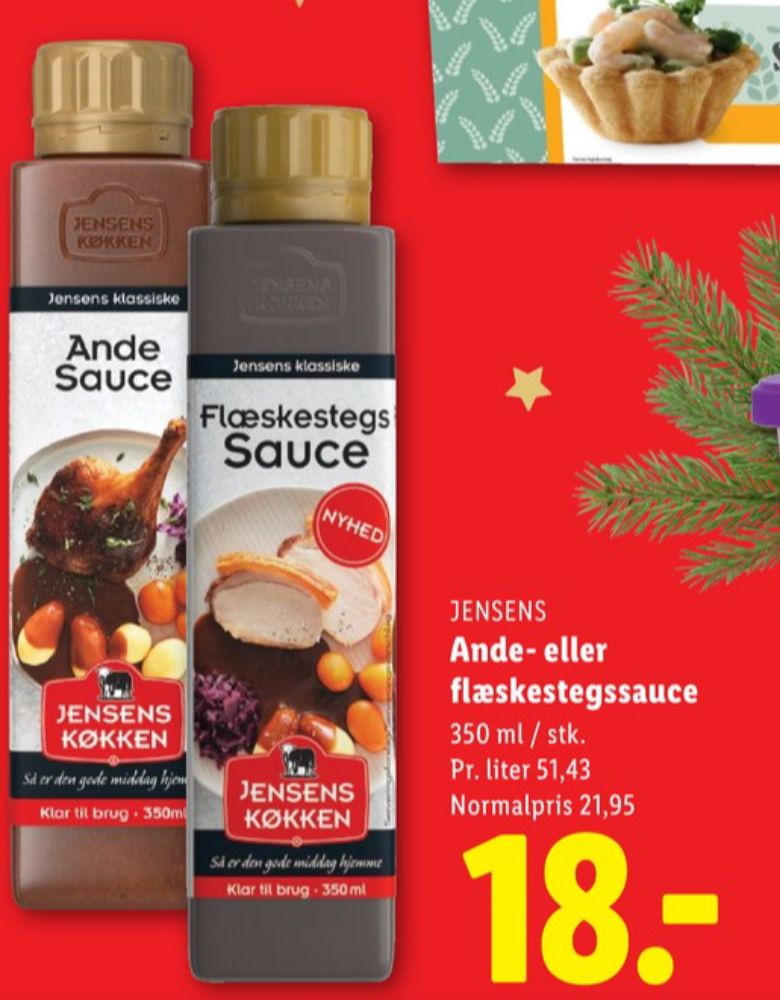 Jensens Køkken, Flæskestegssauce
