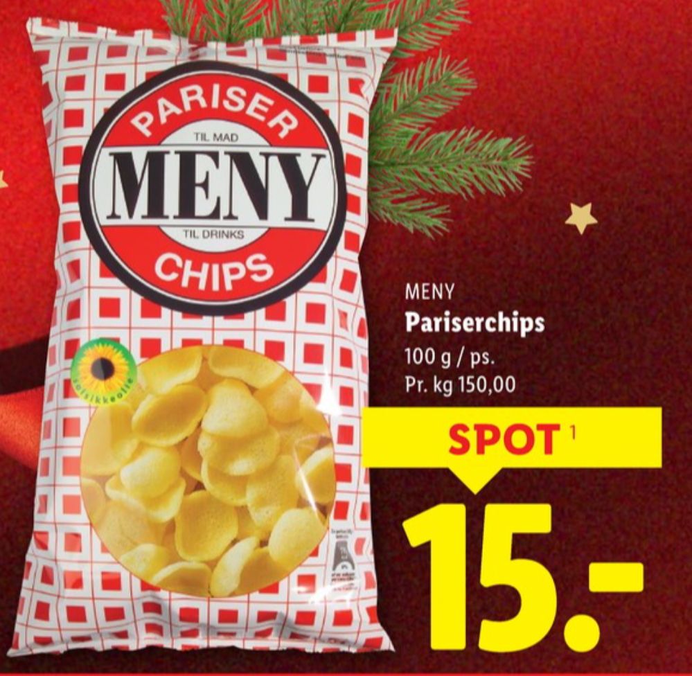 Kims Meny, Pariser Chips