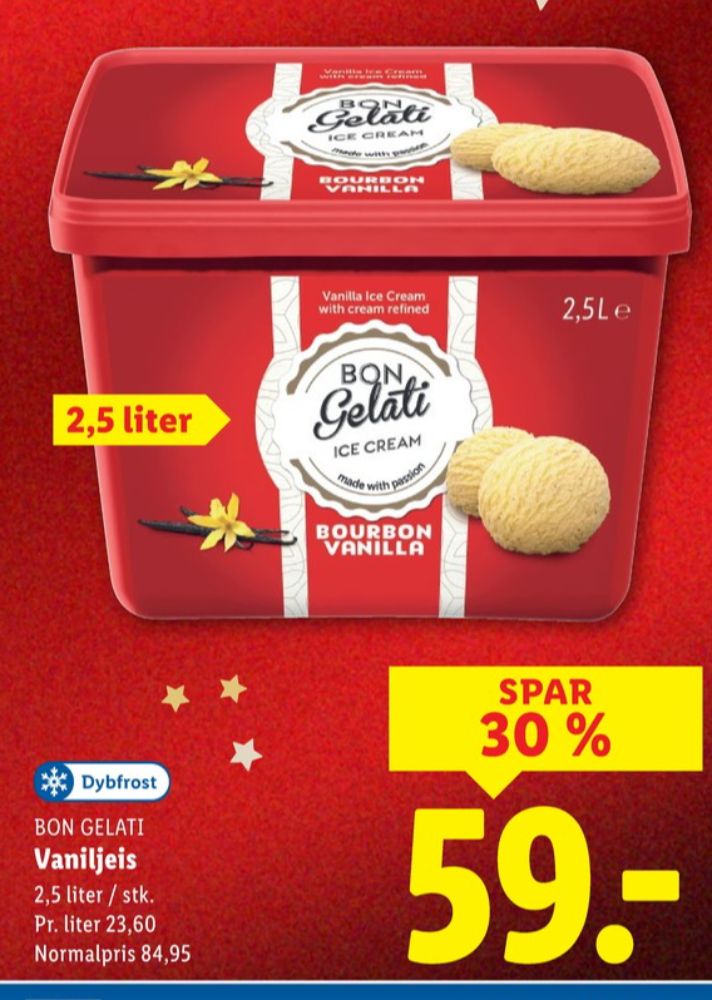 Bon Gelati, Bourbon Vanilla Is