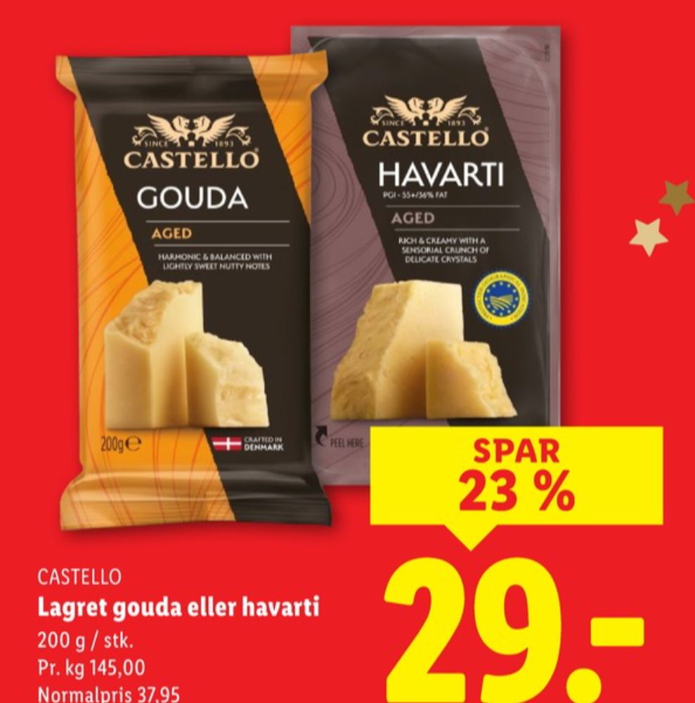 Castello, Havarti