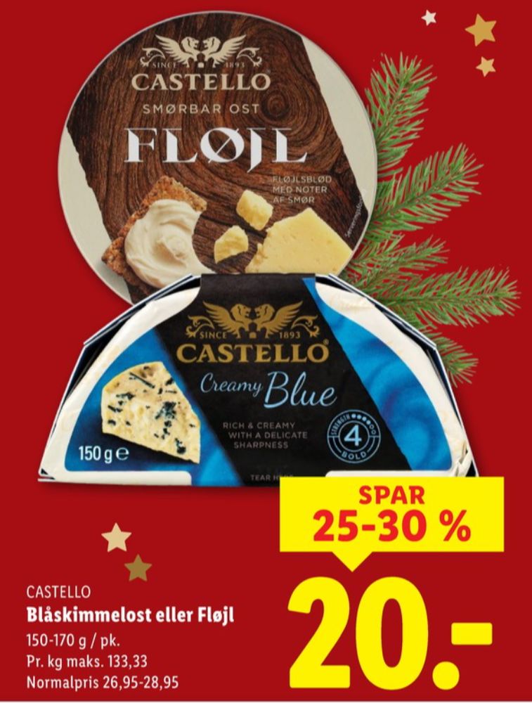 Castello Fløjl, Smøreost