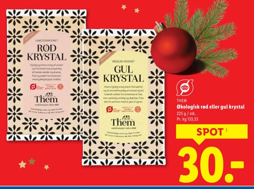 Them Ost, Skæreost Rød Krystal