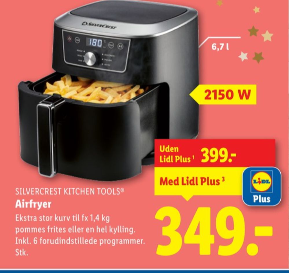SilverCrest, Airfryer