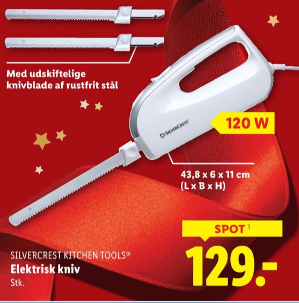 SilverCrest, Elektrisk køkkenkniv