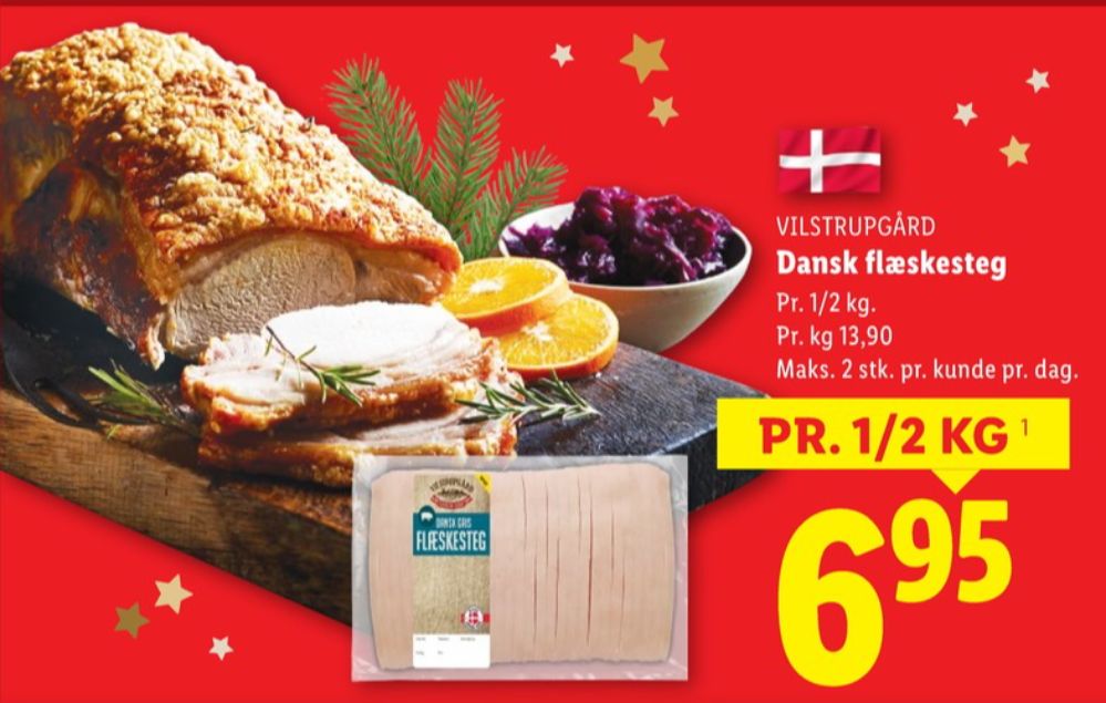 Vilstrupgård, Flæskesteg